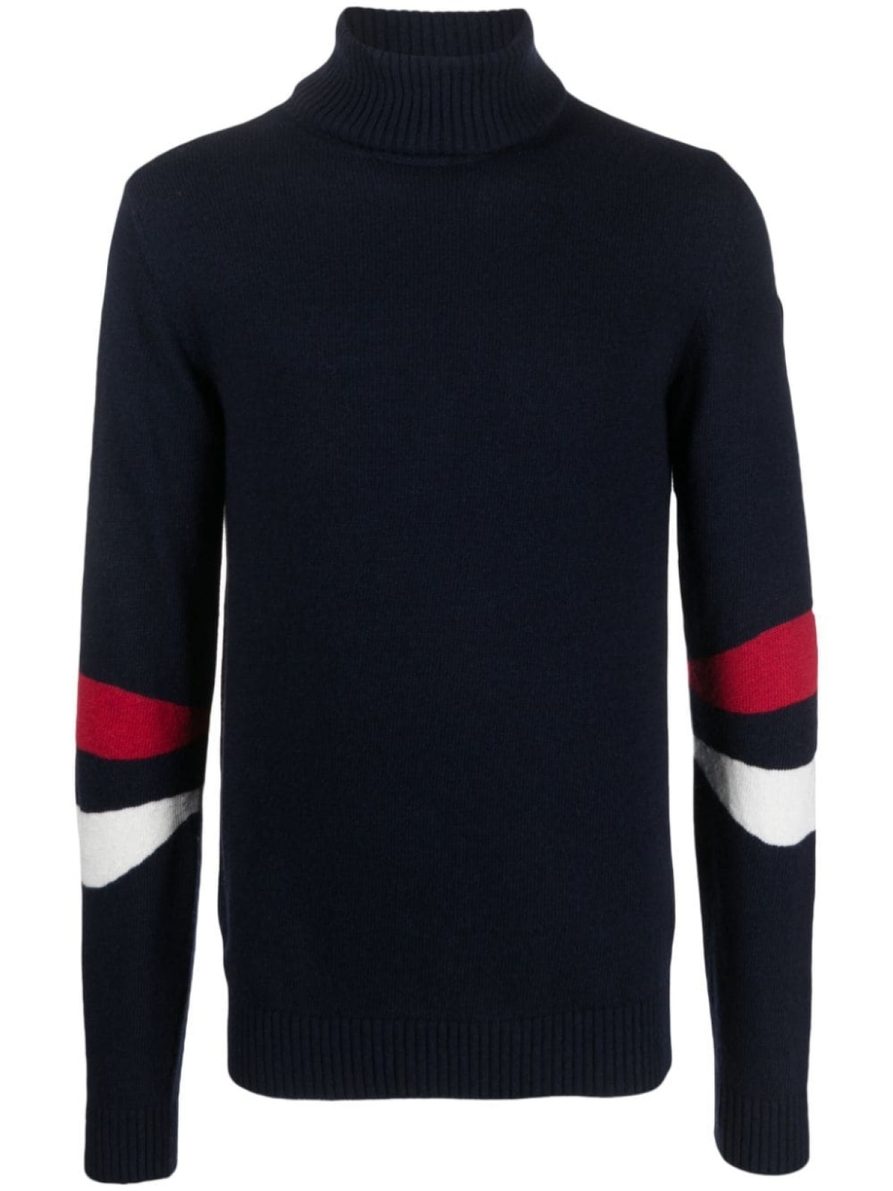 

Rossignol stripe-print roll-neck jumper, синий