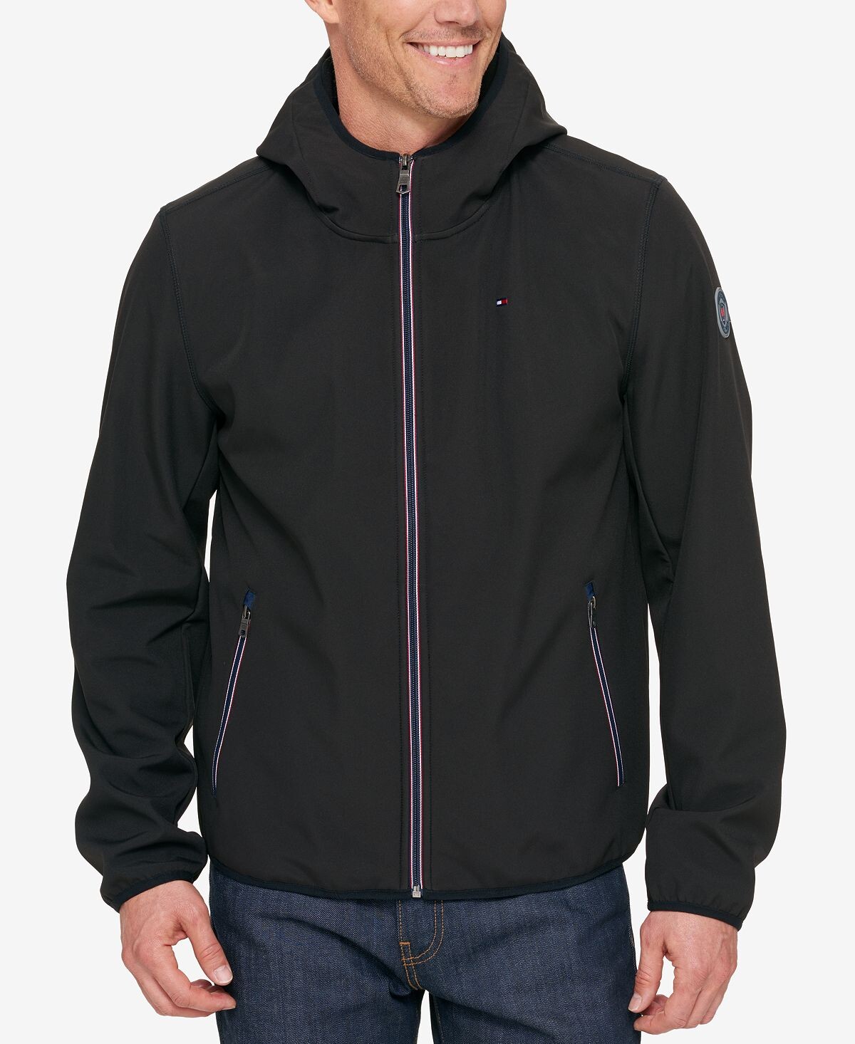 

Мужская куртка Soft Shell с капюшоном Tommy Hilfiger