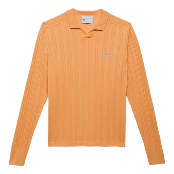 

Футболка x pharrell трикотажные свитера с длинными рукавами Adidas, оранжевый