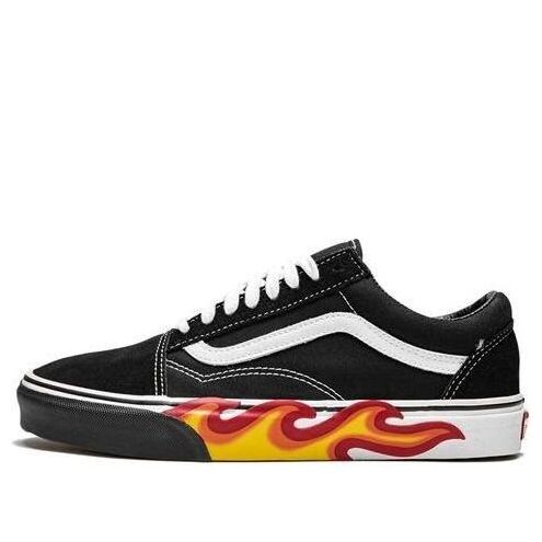 

Кроссовки old skool 'flame cut out' Vans, черный