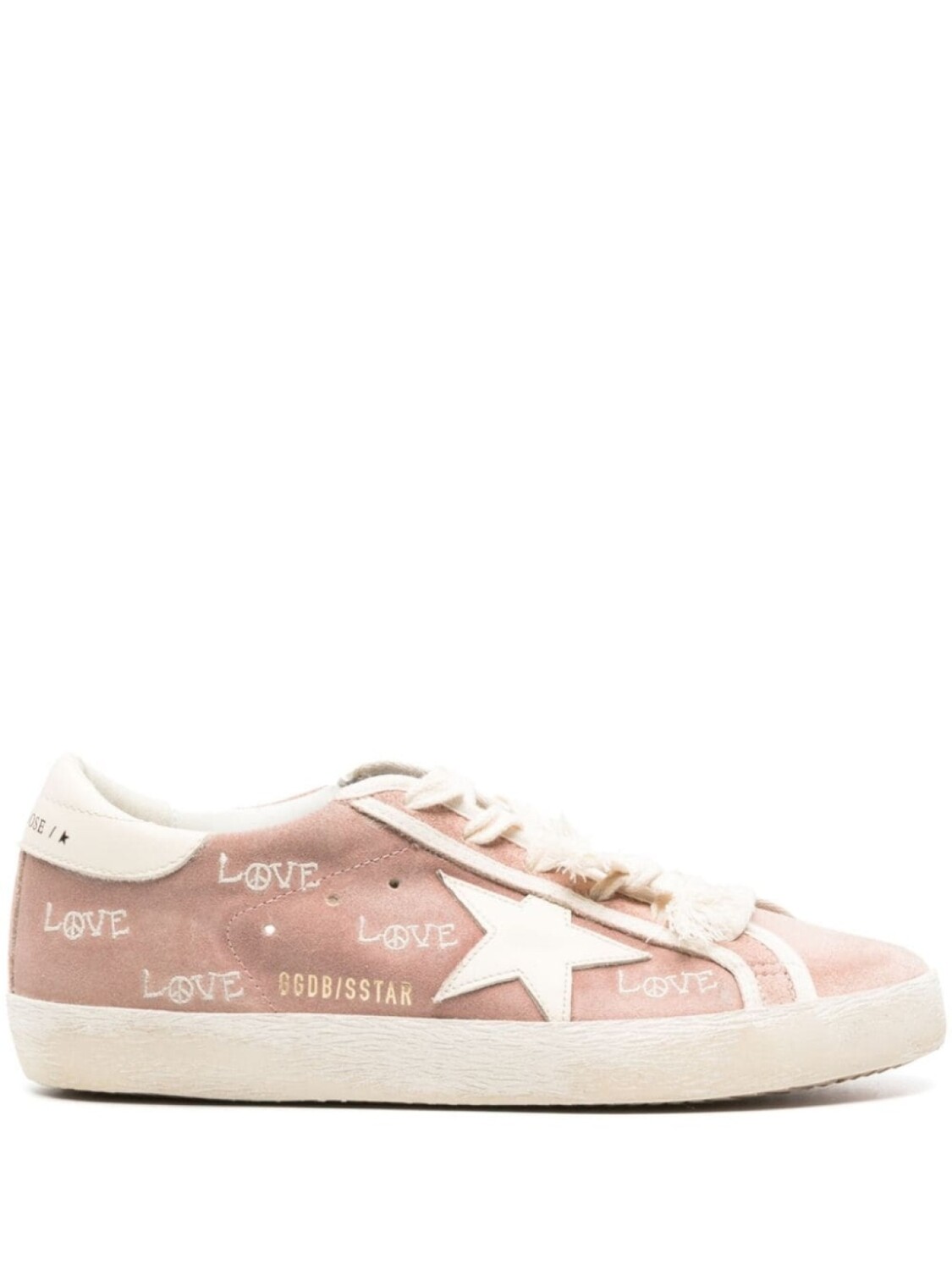 Кеды Super-Star Golden Goose, розовый