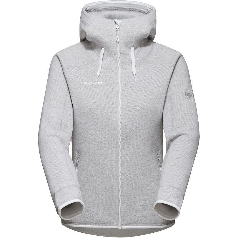 

Арктические куртки для женщин с капюшоном Moderate Others MAMMUT, серебряный серый melange/platinum melange