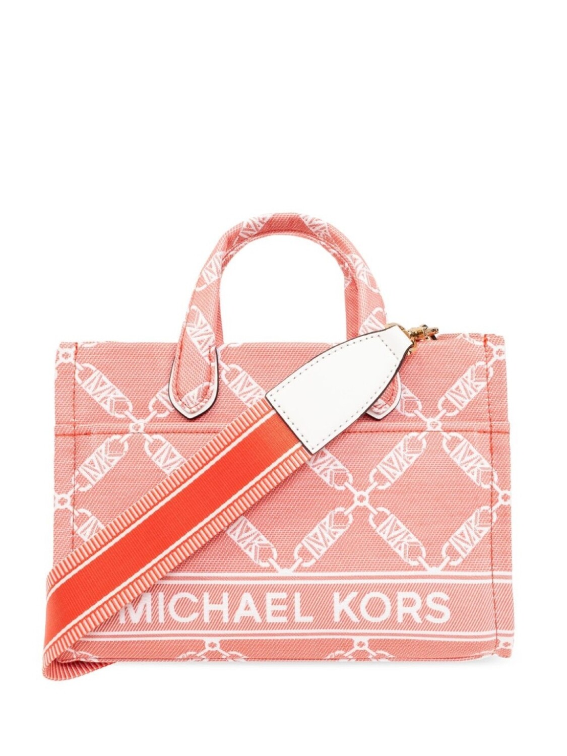 

Michael Michael Kors маленькая сумка-тоут Gigi из жаккарда, розовый