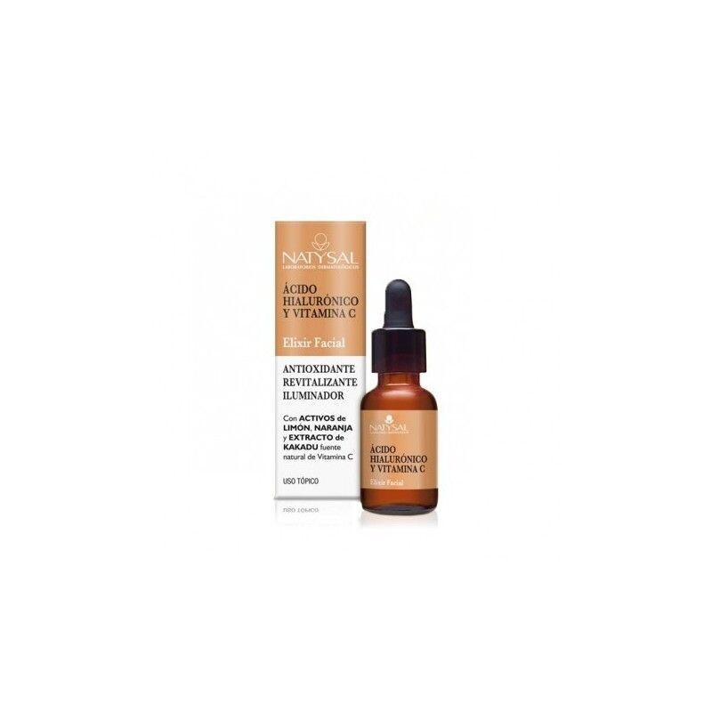 

Тоник для лица Elixir facial ácido hialurónico y vitamina c Natysal, 15 мл