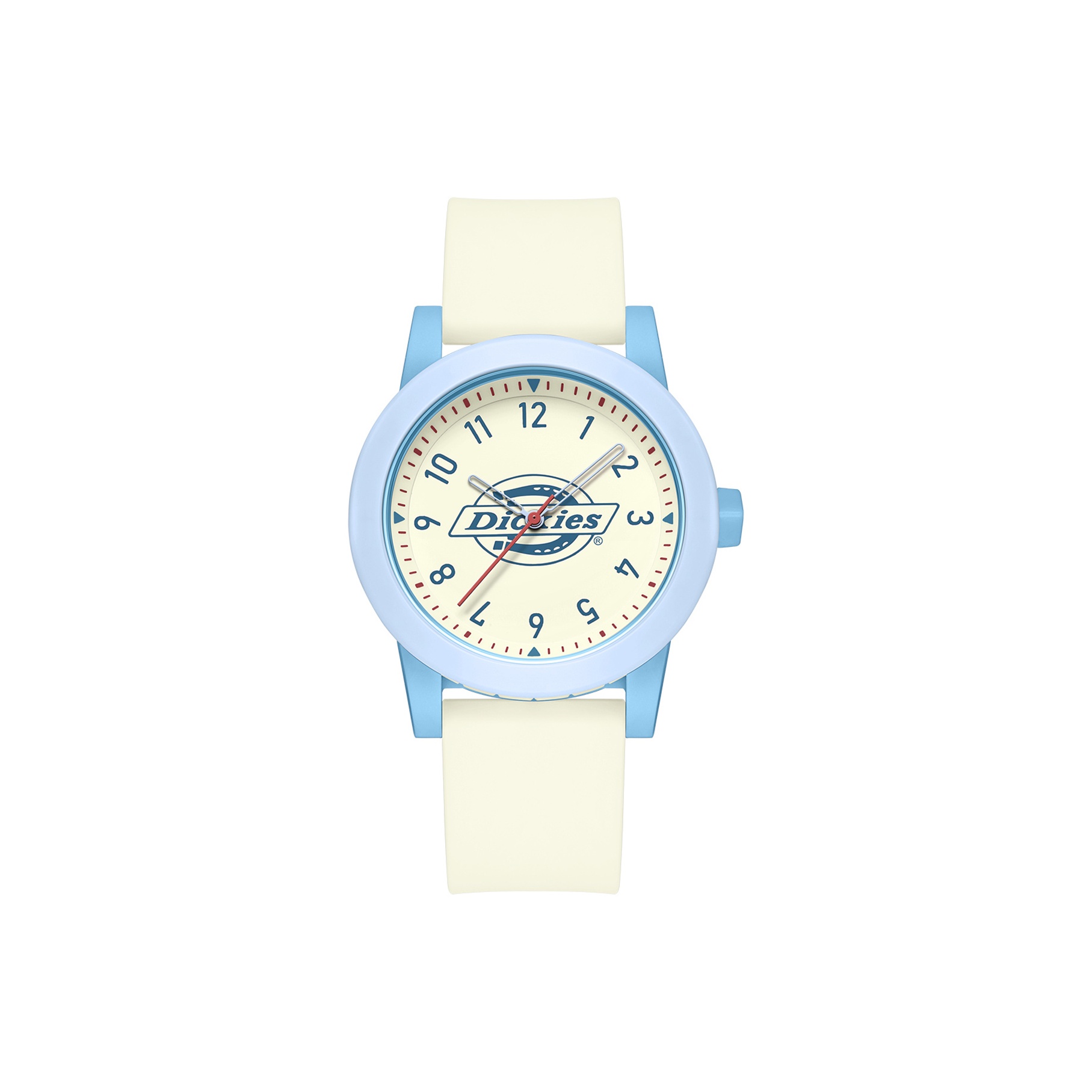 

Dickies Часы Vitality Series Wrist Watch Quartz Movement Silicone Strap Blue Dial Unisex Box Limited Edition