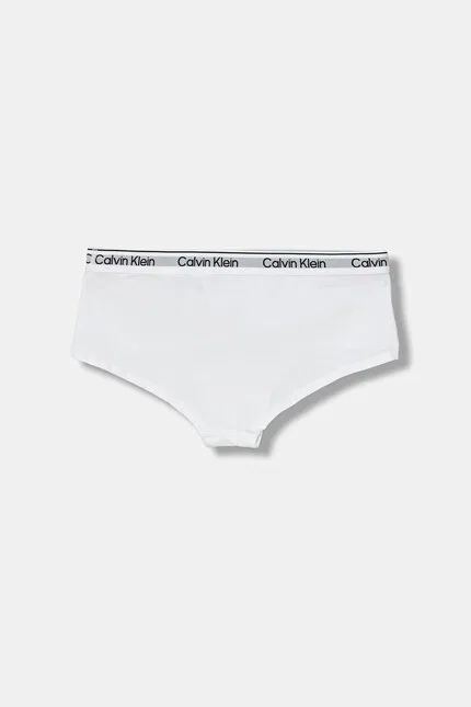 Боксеры и слипы хлопковые 2 шт Calvin Klein Underwear, черный — фото 4