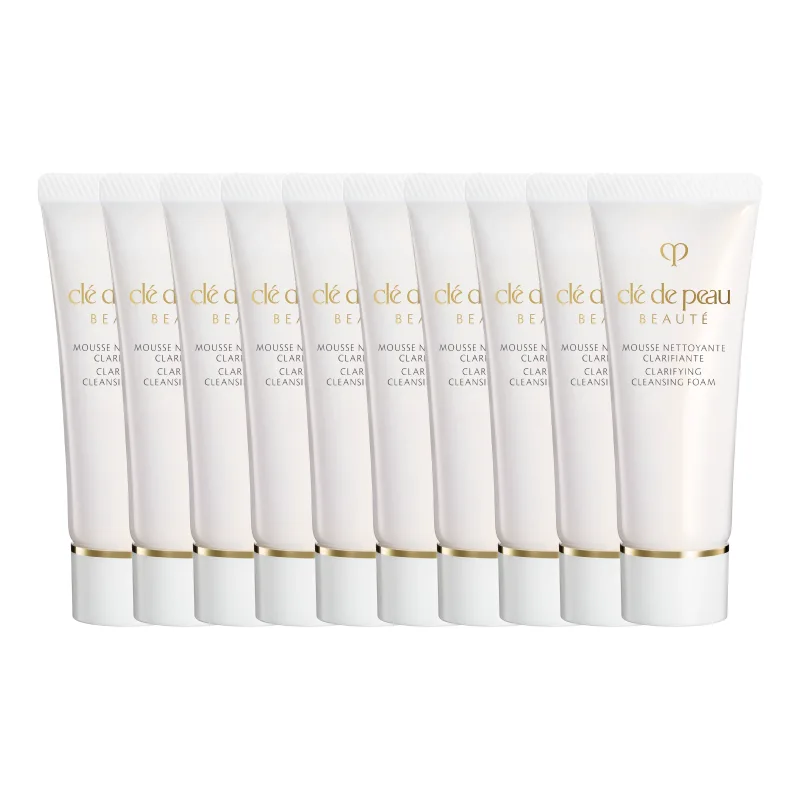 Clé De Peau Beauté Набор для проб: очищающее средство для сияния кожи, увлажняющее и освежающее, 20 мл, 20ml*10