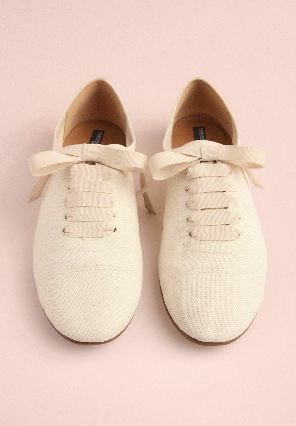 Повседневные туфли на шнуровке REGULAR FIT-TABITHA SIMMONS DILLY ROUND TOE LACE UP SLIM JAZZ Next, бежевый — фото 2