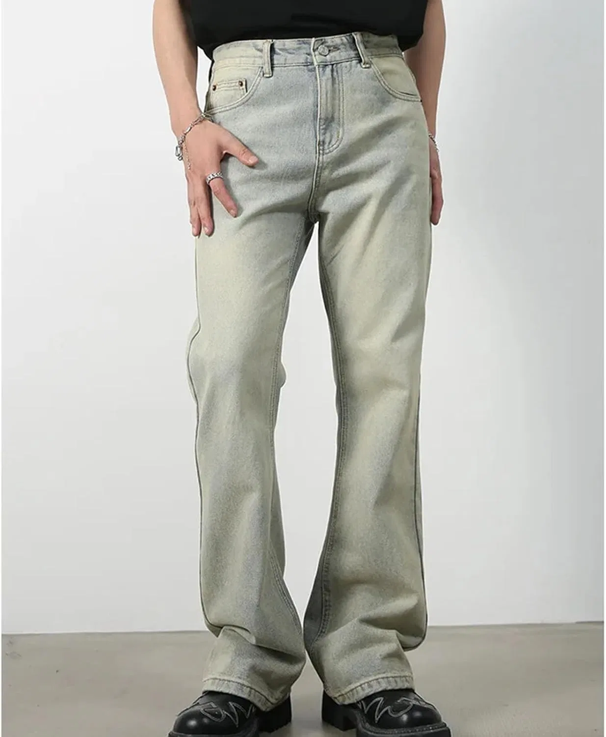 Джинсы, Boot Cut, джинсы, 3 — фото 2