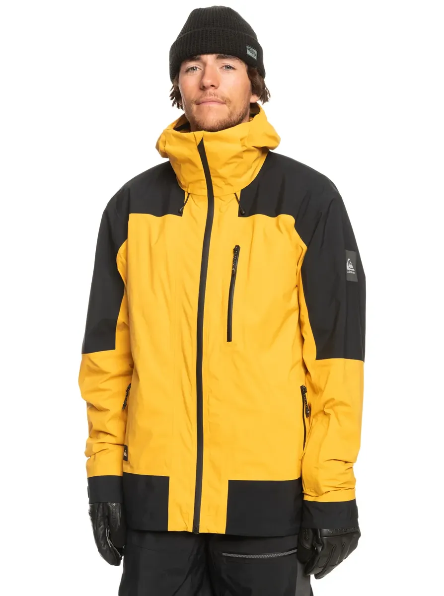 

Куртка для сноуборда Quiksilver "Ultralight GORE-TEX", цвет Mineral Yellow