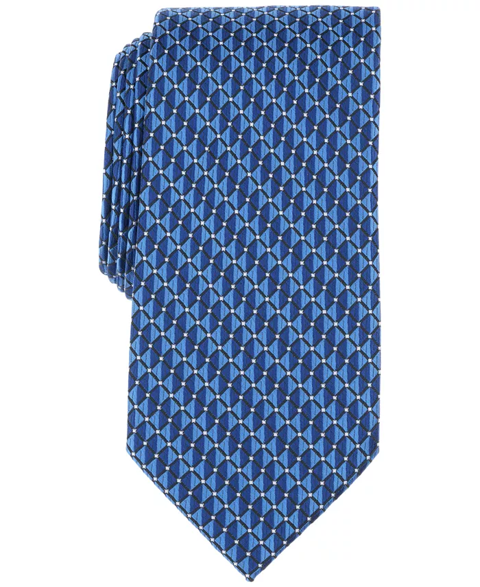 

Мужской галстук Perry Ellis Tucker с мини-узором Perry Ellis Portfolio, синий