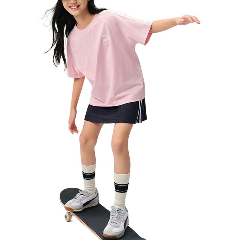 PUMA Футболка Sportstyle Collection T7 Dream Pink Kids' — фото 3