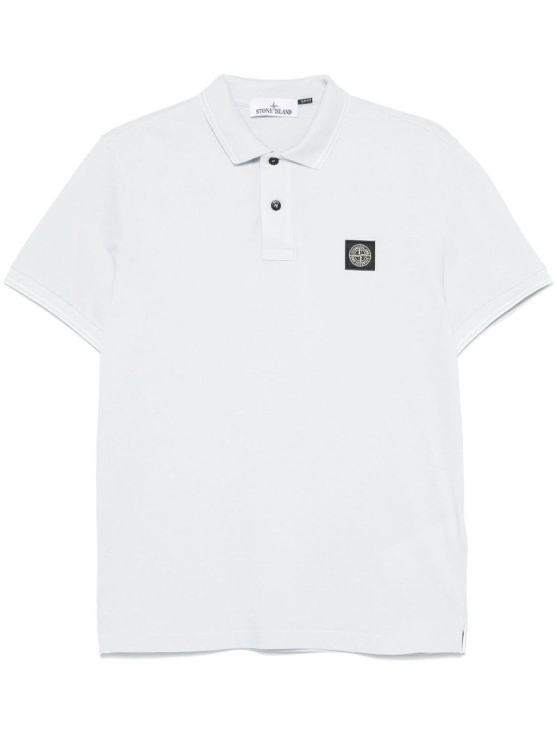 

Stone Island рубашка поло с нашивкой Compass, синий