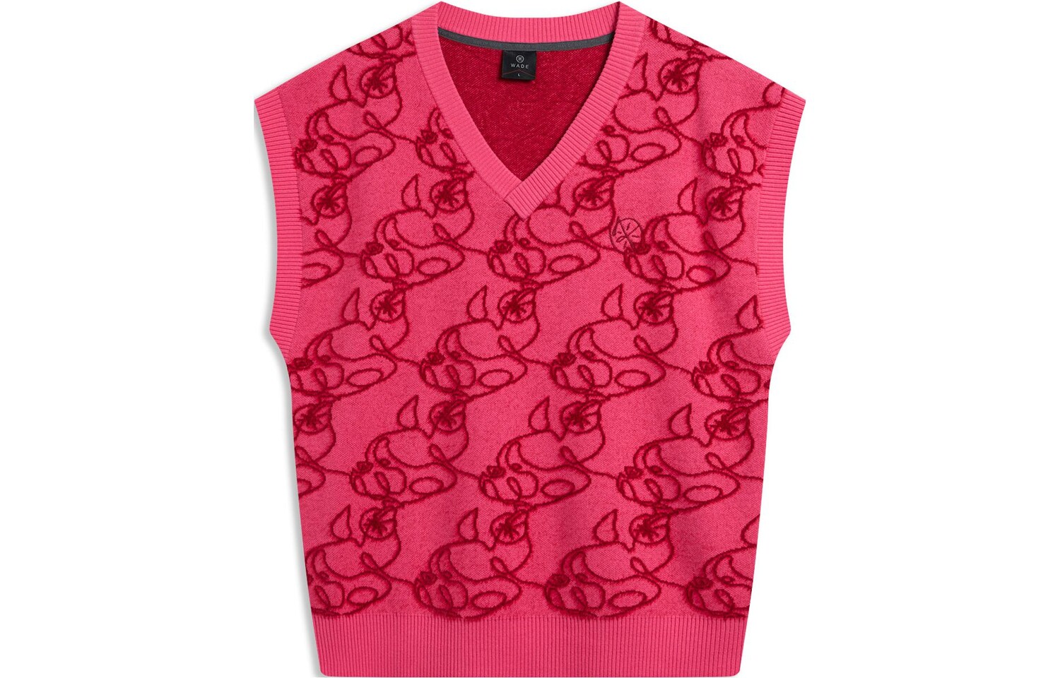 

Жилет мужской Wade Collection Vibrant Pink Lining, цвет Vibrant Pink