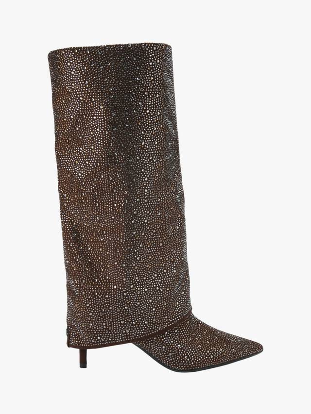 Складные ботинки Fate Gem до колена KG Kurt Geiger, Bronze