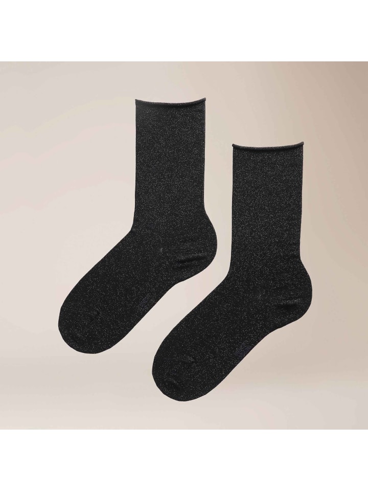 

Kunert Сверкающие носки Citynight, элегантный блеск черного цвета