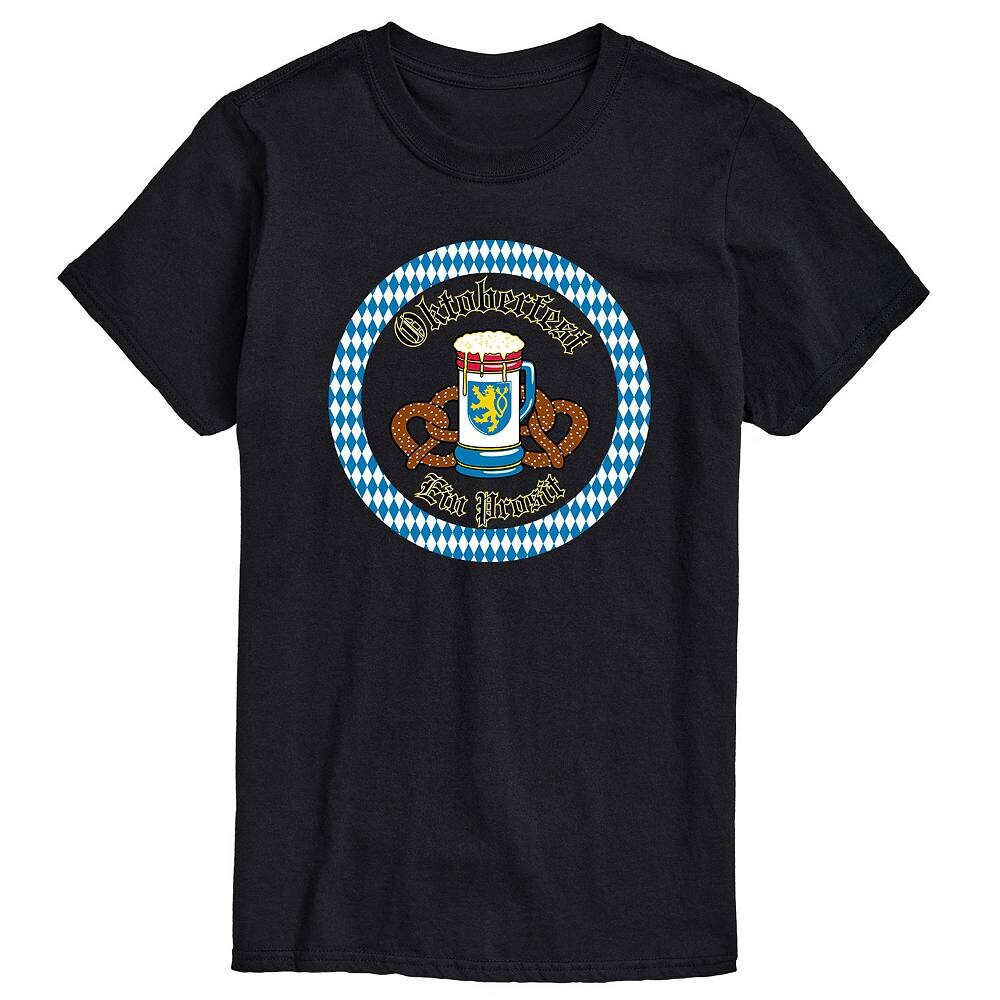 

Футболка Big & Tall Oktoberfest A Prosit с рисунком Licensed Character, черный