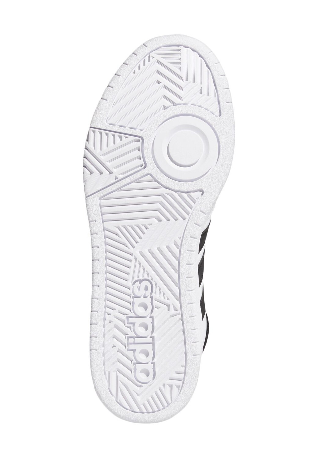 Кроссовки средней высоты мужские Adidas, цвет Cblack/cblack/ftww — фото 4