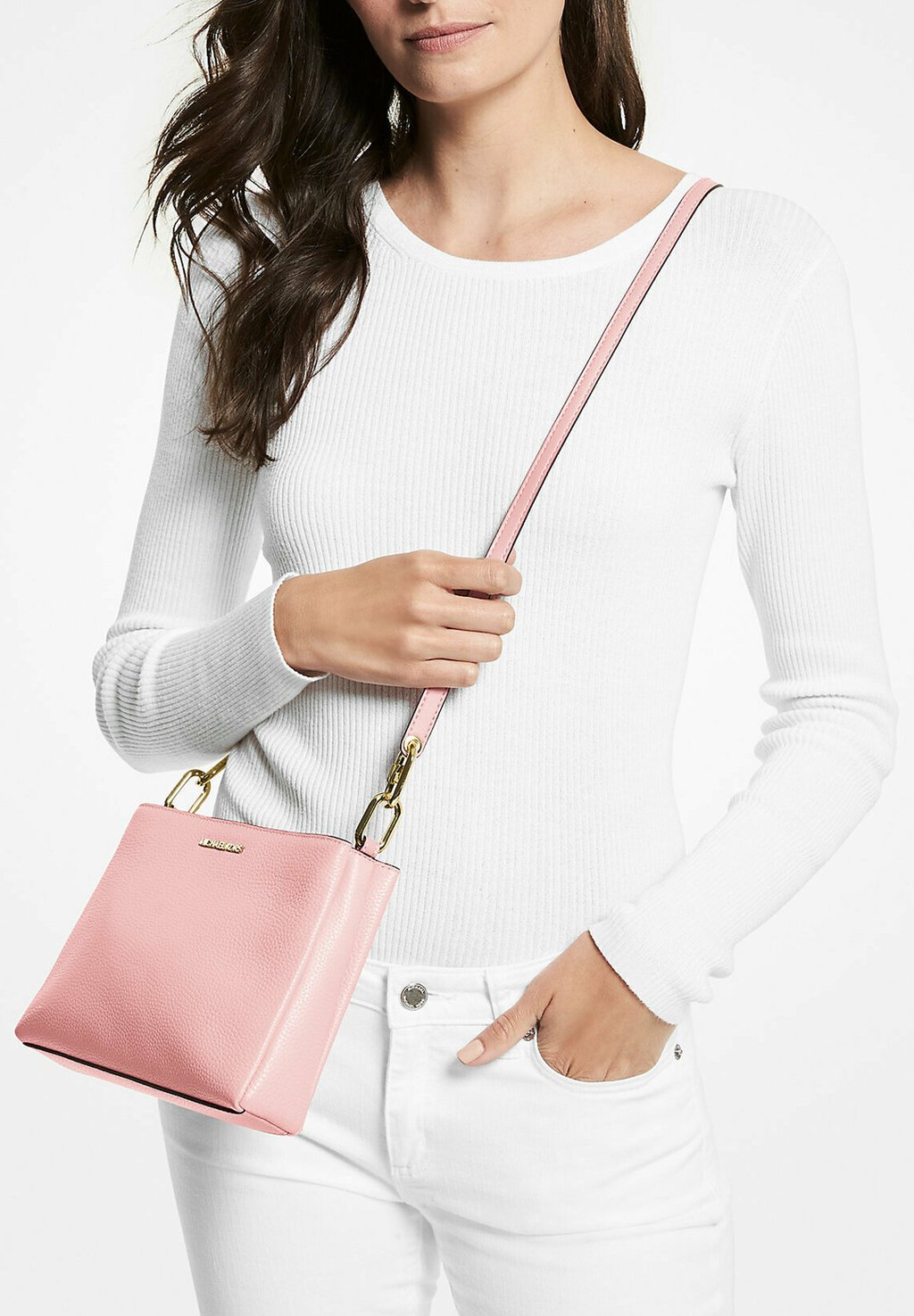 

Сумка через плечо Across body bag MICHAEL Michael Kors, розовый