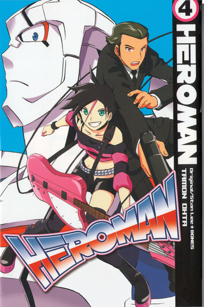 

Манга HeroMan Manga Volume 4