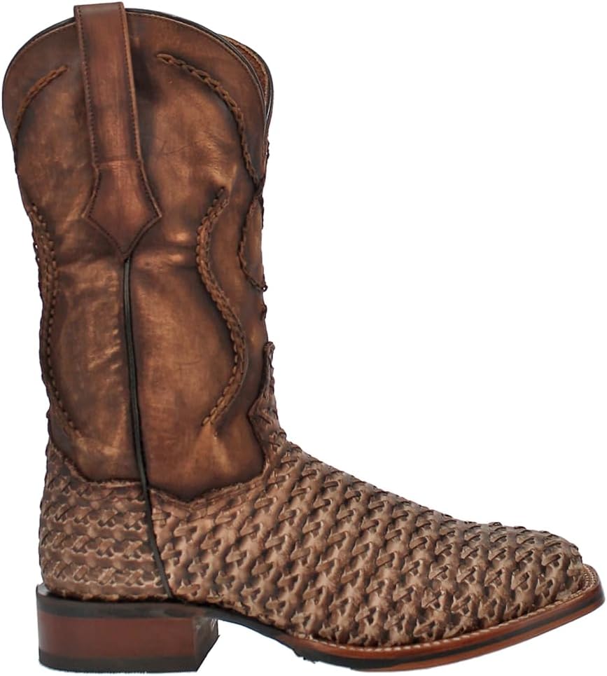 

Ковбойские ботинки Dan Post с квадратным носком Stanley, коричневый