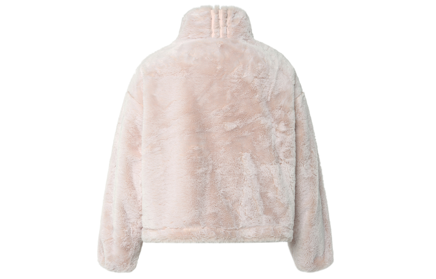 Футболка Adidas розовая женская с бархатистой текстурой — фото 3