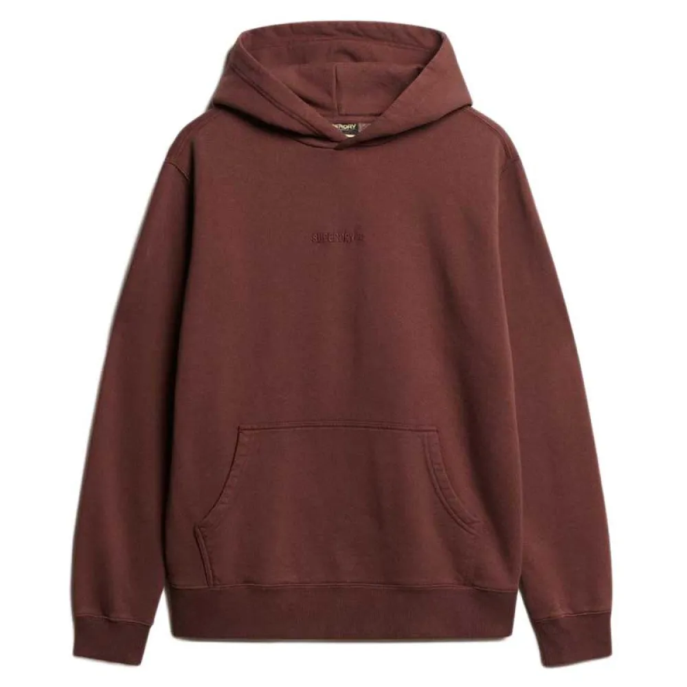 

Худи Superdry Micro Logo, коричневый
