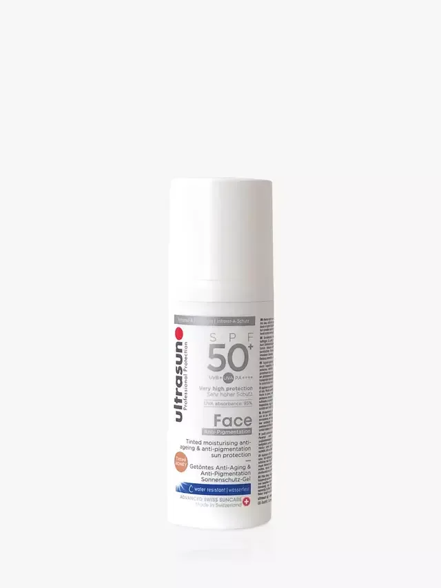 Солнцезащитный крем для лица против старения и пигментации SPF 50+, для чувствительной кожи, 50 мл Ultrasun — фото 2