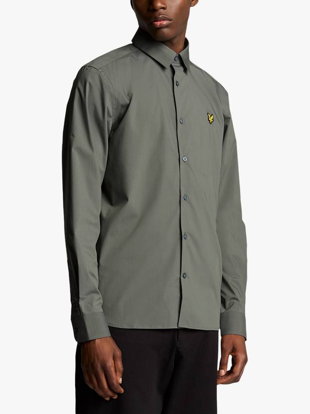 

Рубашка Regular Fit из бамбуковой смеси Lyle & Scott, Gunmetal