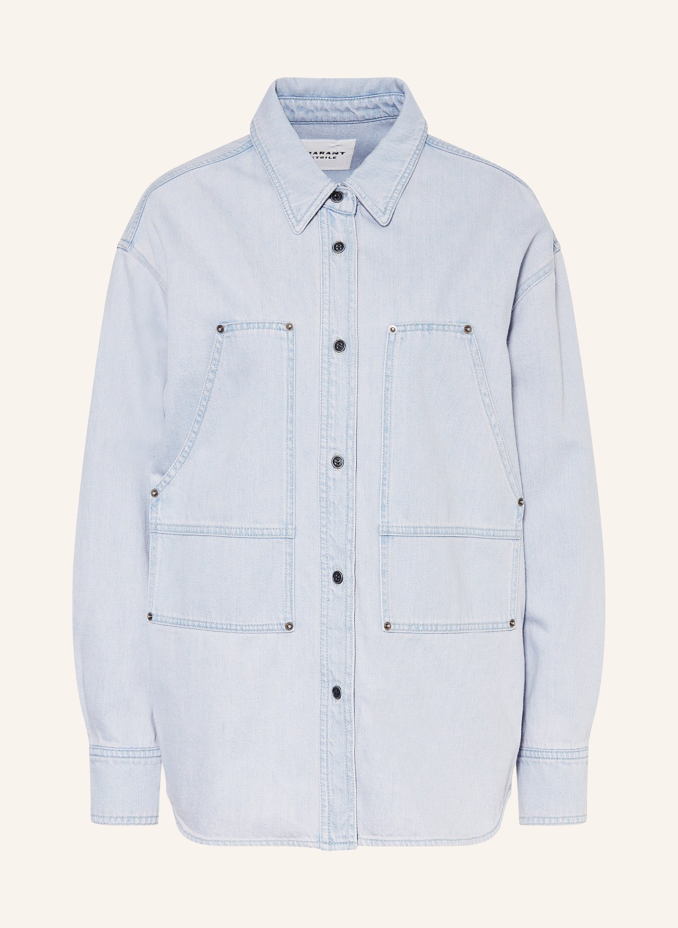 

Джинсовая куртка okely Marant Étoile, голубой