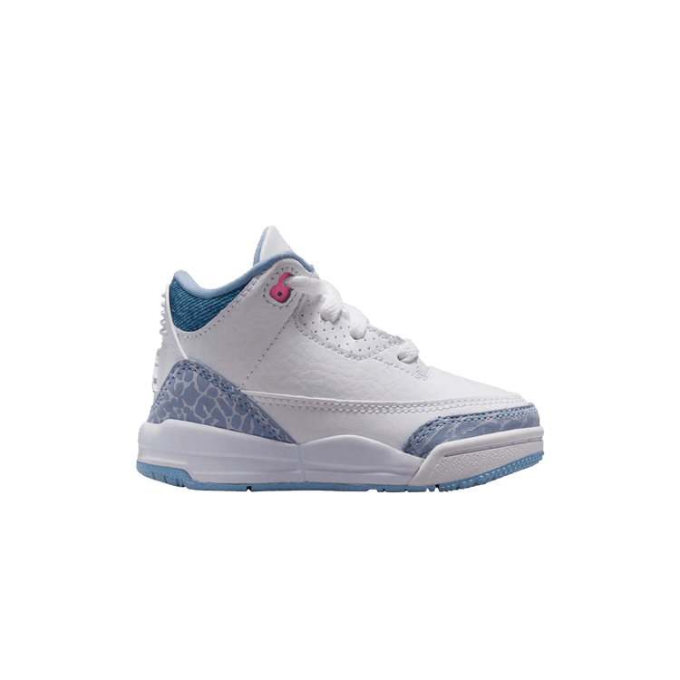 

Кроссовки Air Jordan Air Jordan 3 Retro TD 'White Cobalt Bliss', белый