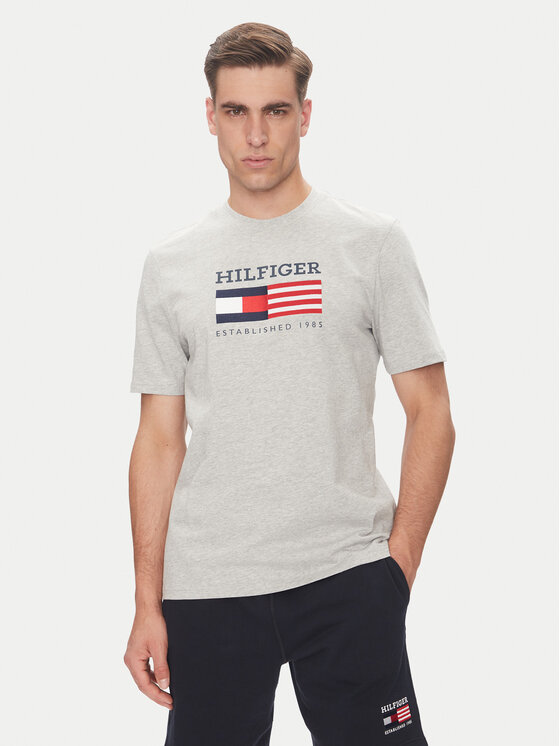 

Футболка обычного кроя American Monotype MW0MW39843 Tommy Hilfiger, серый