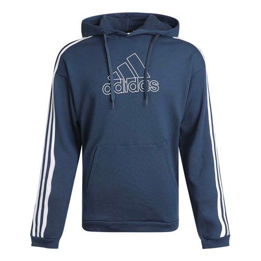 

Толстовка adidas M Bos Hd Swt Casual Sports Pullover Navy Blue, синий