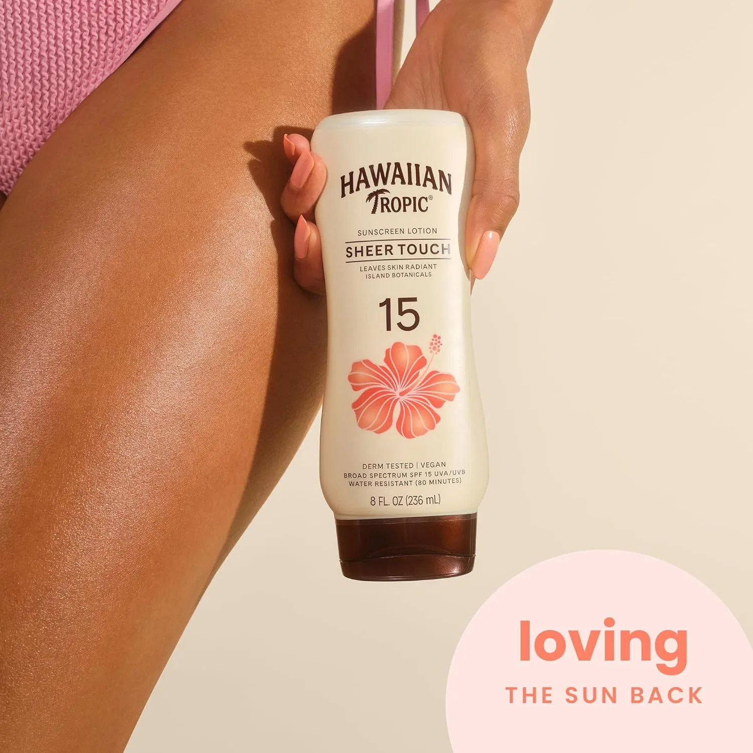 Лосьон для загара Hawaiian Tropic Sheer Touch SPF 15, 235 мл — фото 3