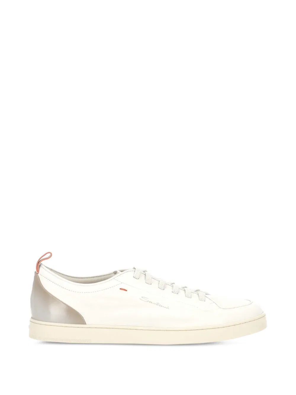 Низкие кроссовки Santoni, белый