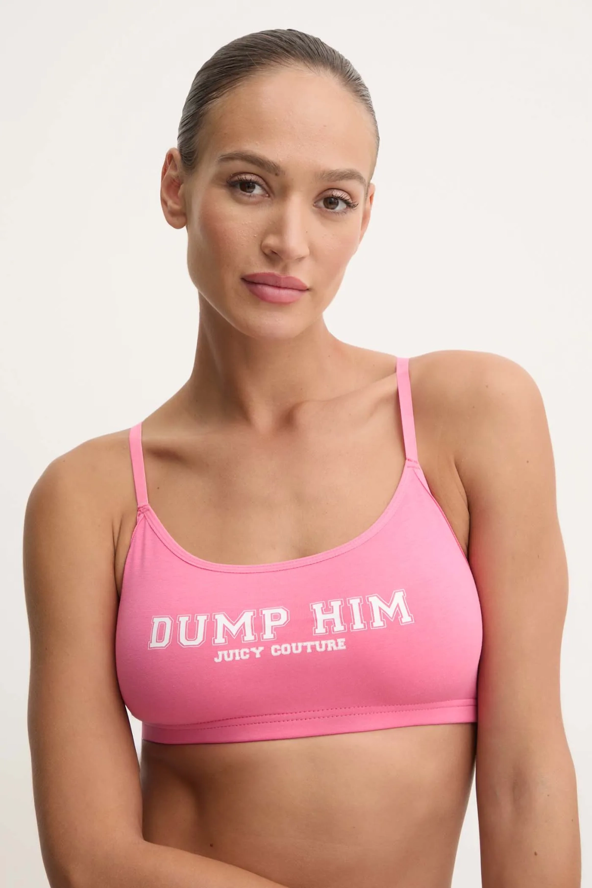 

Бюстгальтер JUICY SLOGAN BRALETTE Juicy Couture, розовый