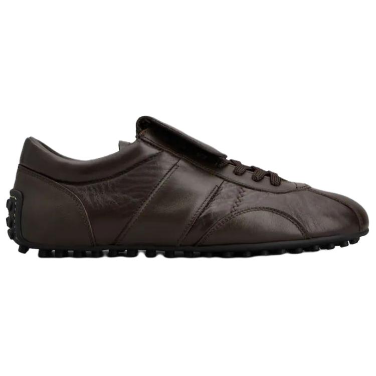 TOD'S Мужские повседневные кроссовки T Marathon Low top коричневые — фото 3
