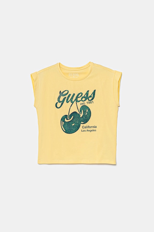 

Детская футболка Guess, желтый