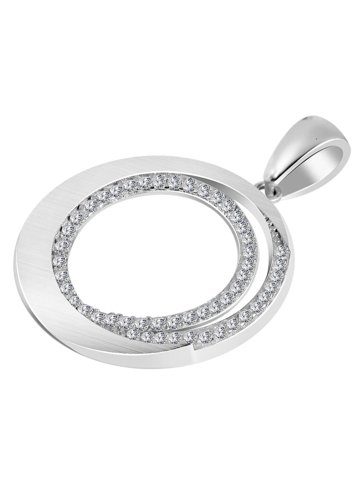 

Adeliás Женский кулон из серебра 925 пробы с кубическим цирконием в серебряной оправе