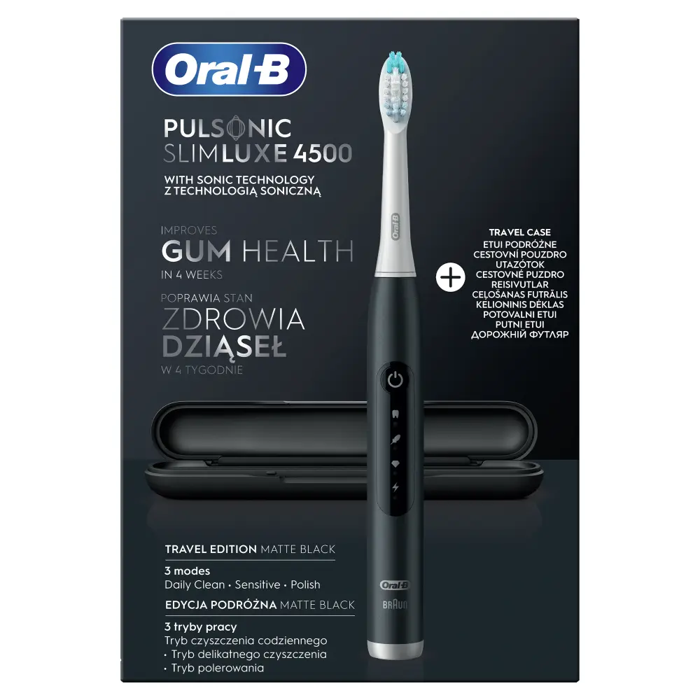 

Звуковая зубная щетка Oral-B Pulsonic Slim Luxe