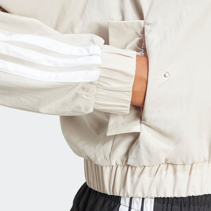 Спортивная куртка ADIDAS SPORTSWEAR Essentials, цвет White/Off white — фото 3