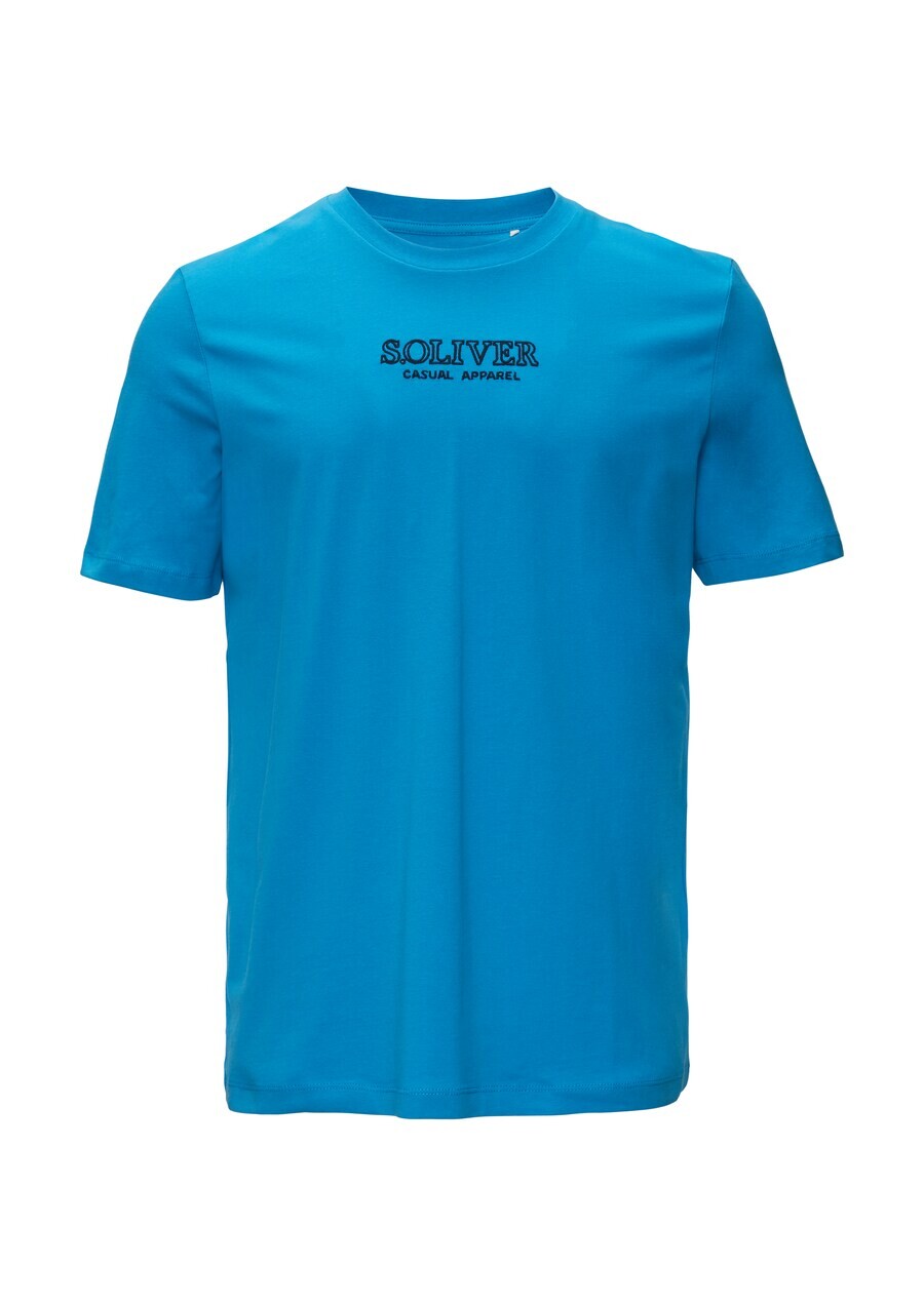 

Классическая футболка s.Oliver Shirt, лазурный