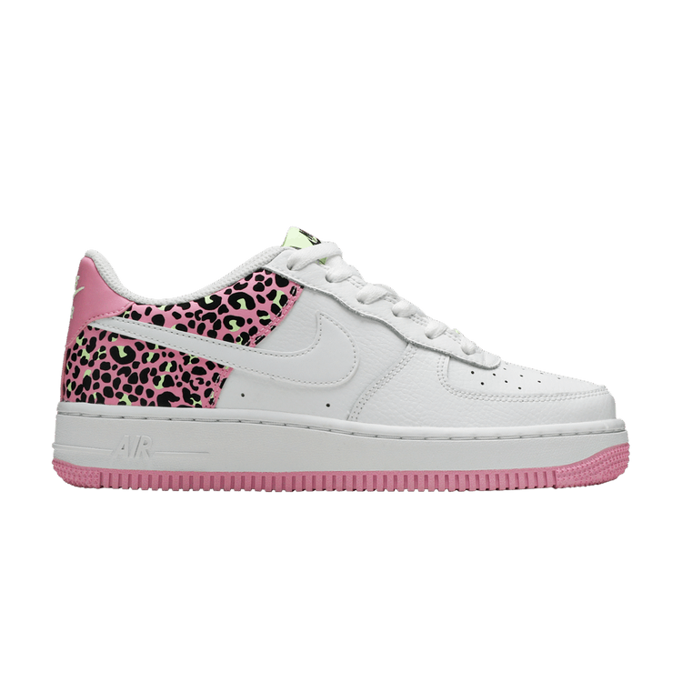

Кроссовки Nike Air Force 1 '07 GS 'Pink Leopard', розовый