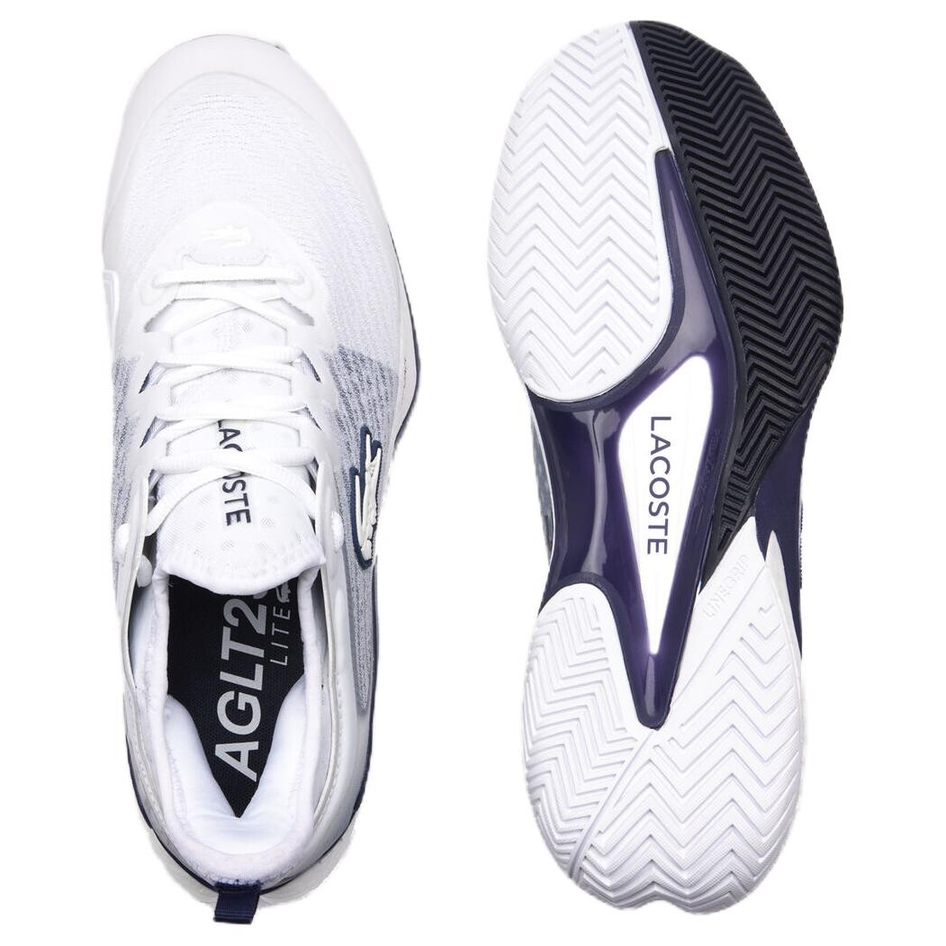 Кроссовки LACOSTE Lifestyle Shoes Men Low-top White, белый — фото 4