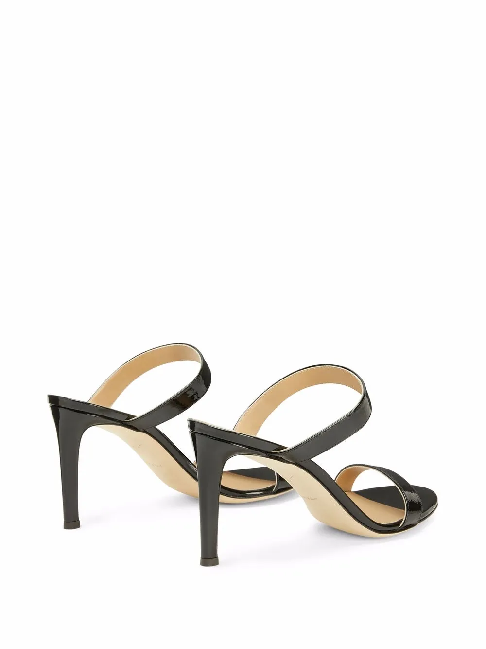 Босоножки Calista на каблуке Giuseppe Zanotti, черный — фото 3