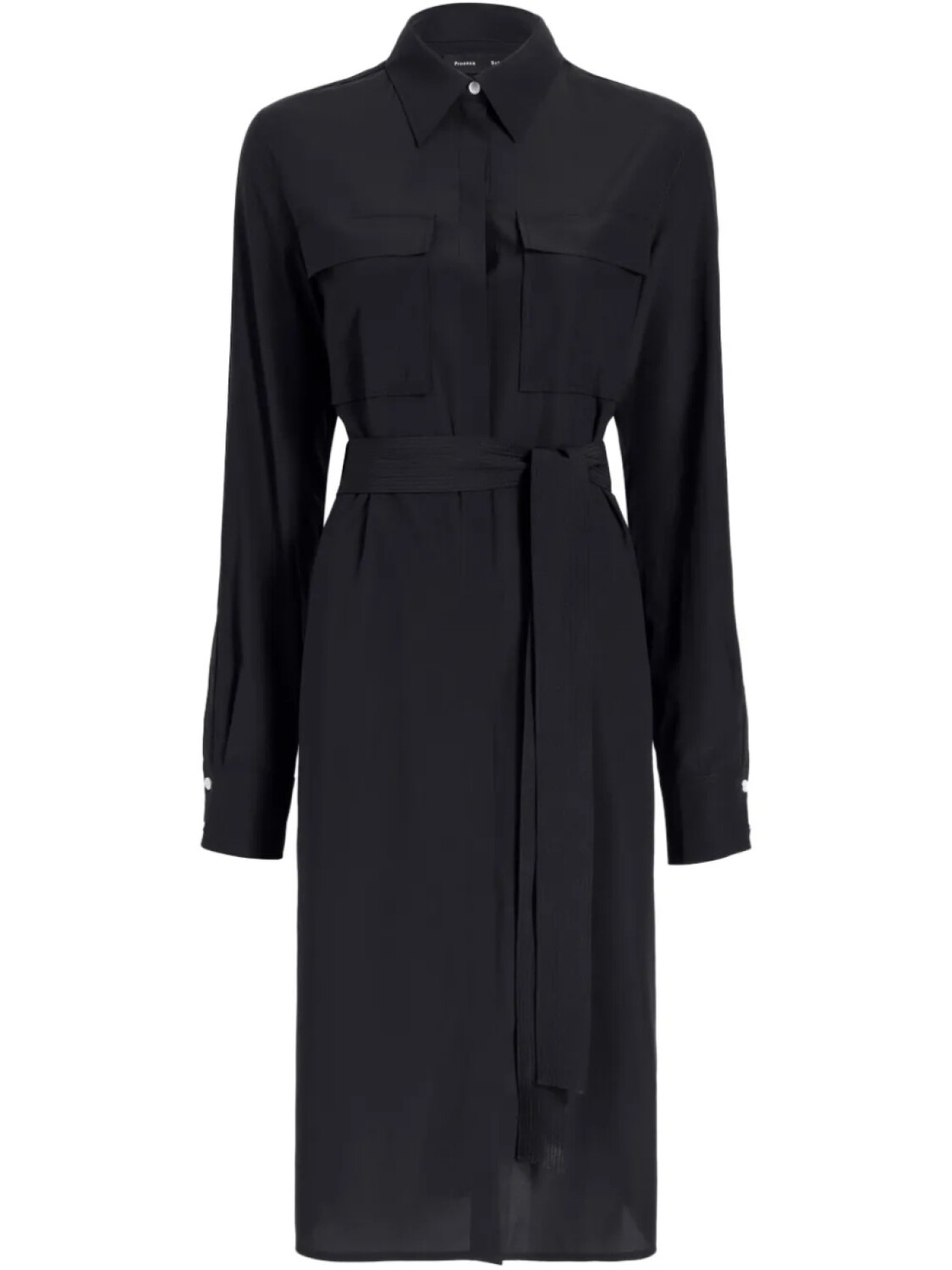 

Платье миди Proenza Schouler McKenna, черный