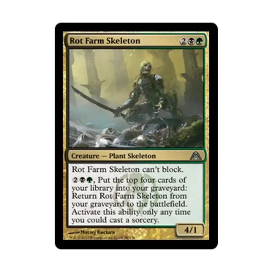 

CCG Скелет Гниющей фермы (U), MTG - Dragon's Maze