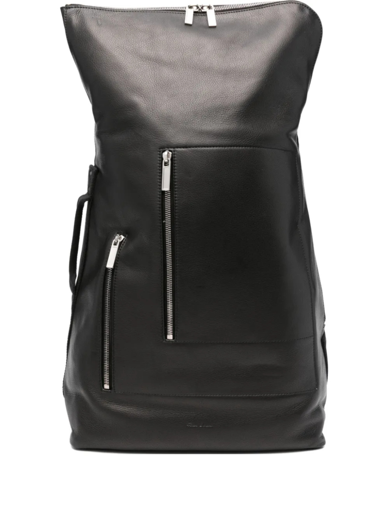 

Кожаный рюкзак Rick Owens Cargo с застежкой-молнией, черный
