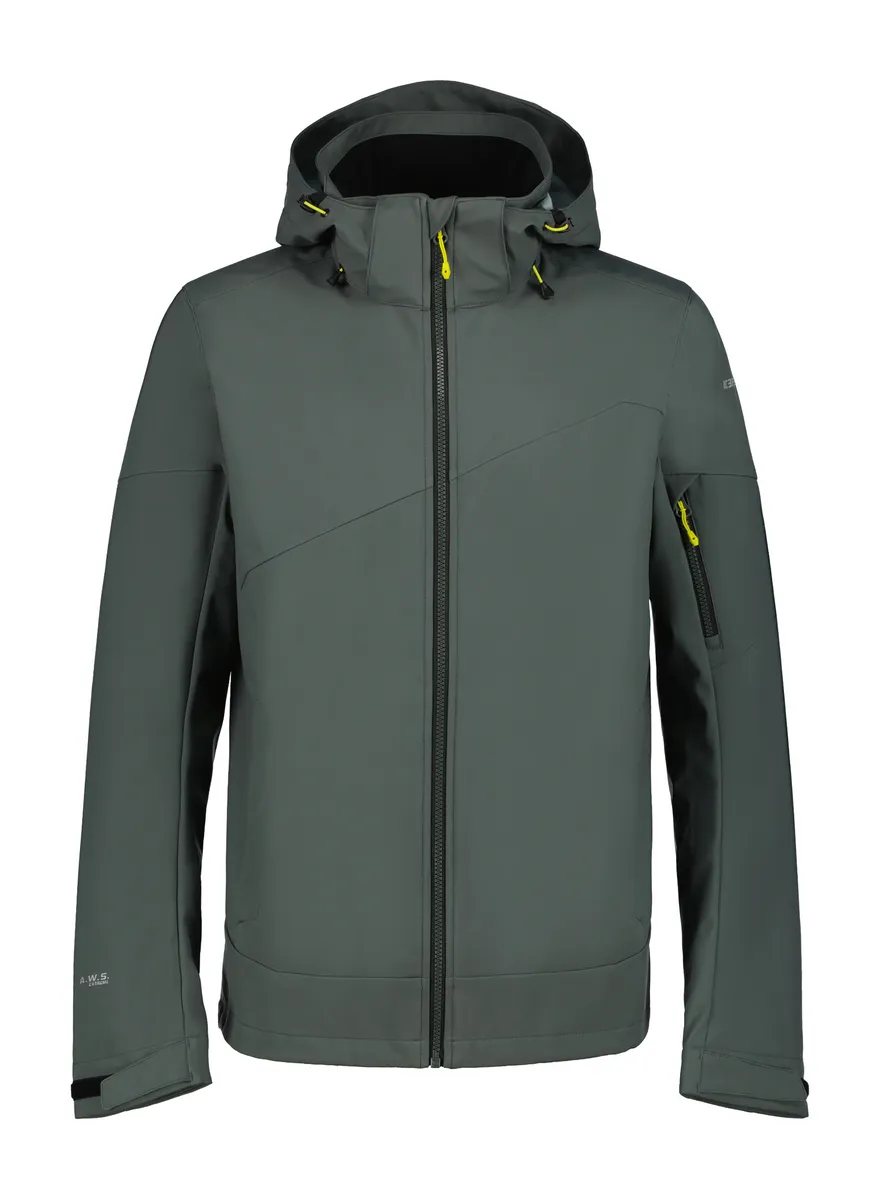 

Куртка софтшелл Icepeak "H SOFTSHELL JACKE BARMSTEDT" (1 шт.), с капюшоном, оливковый