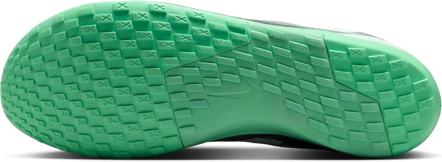 Кроссовки Nike Zoom Rival DX7998 Waffle 6 для бега по улицам и кросс-кантри, Barely Green Green Glow Mint Foam Metallic Silver — фото 3